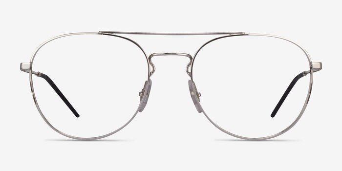 Ray-Ban RB6414 Silver Metal Eyeglass Frames from EyeBuyDirect