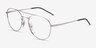 Ray-Ban RB6414 Argenté MétalMontures de lunettes de vue d'EyeBuyDirect, Vue d'Angle