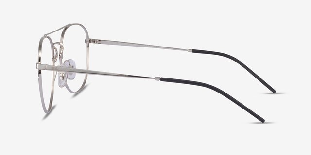 Ray-Ban RB6414 Argenté MétalMontures de lunettes de vue d'EyeBuyDirect, Vue de Côté