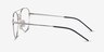 Ray-Ban RB6414 Argenté MétalMontures de lunettes de vue d'EyeBuyDirect, Vue de Côté