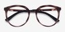 Oakley Top Knot Matte Rose & Tortoise AcétateMontures de lunettes de vue d'EyeBuyDirect, Vue Rapprochée