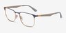 Ray-Ban RB6363 Light Purple Gold MetalEyeglass Frames from EyeBuyDirect, Angle View