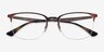 Ray-Ban RB6433 Tortoise Gold MetalEyeglass Frames from EyeBuyDirect, Closed View