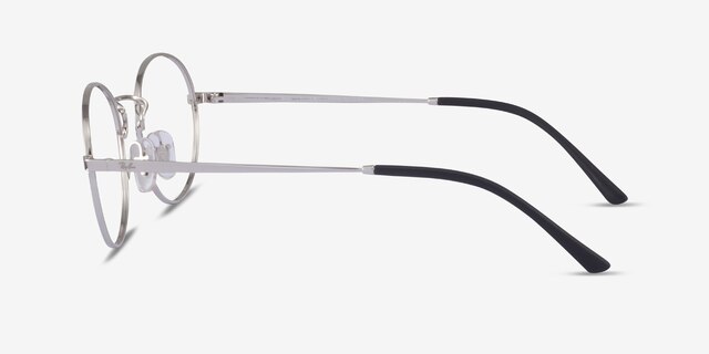 Ray-Ban RB6439 Silver MetalEyeglass Frames from EyeBuyDirect, Side View