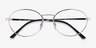 Ray-Ban RB6439 Silver MetalEyeglass Frames from EyeBuyDirect, Closed View