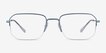 Ray-Ban RB6449 Blue MetalEyeglass Frames from EyeBuyDirect, Front View