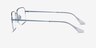 Ray-Ban RB6449 Blue MetalEyeglass Frames from EyeBuyDirect, Side View
