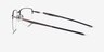 Oakley Plier Bronze TitaniumEyeglass Frames from EyeBuyDirect, Side View