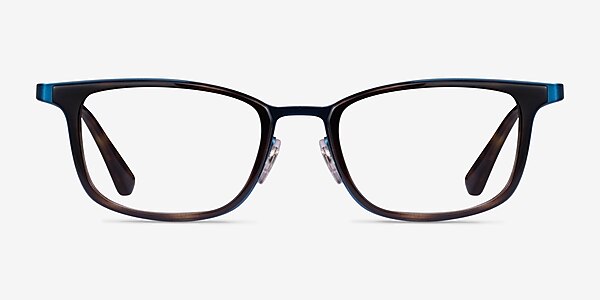 Ray-Ban RB6373M Tortoise Blue Acetate Eyeglass Frames
