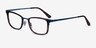 Ray-Ban RB6373M Tortoise Blue AcetateEyeglass Frames from EyeBuyDirect, Angle View
