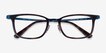 Ray-Ban RB6373M Tortoise Blue AcetateEyeglass Frames from EyeBuyDirect, Closed View