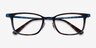 Ray-Ban RB6373M Tortoise Blue AcetateEyeglass Frames from EyeBuyDirect, Closed View