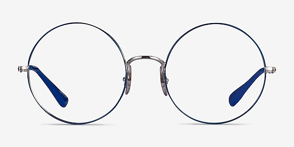 Ray-Ban RB6392 Blue Silver Metal Eyeglass Frames