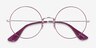 Ray-Ban RB6392 Purple Silver MetalEyeglass Frames from EyeBuyDirect, Closed View