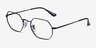 Ray-Ban RB6456 Black MetalEyeglass Frames from EyeBuyDirect, Angle View