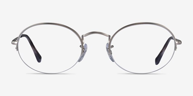 Ray-Ban RB6457 Silver MetalEyeglass Frames from EyeBuyDirect, Front View