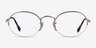 Ray-Ban RB6457 Silver MetalEyeglass Frames from EyeBuyDirect, Front View
