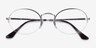 Ray-Ban RB6457 Silver MetalEyeglass Frames from EyeBuyDirect, Closed View