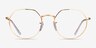 Ray-Ban RB6465 Jack Gold MetalEyeglass Frames from EyeBuyDirect, Front View
