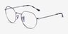 Ray-Ban RB6465 Jack Silver Ivory Tortoise MetalEyeglass Frames from EyeBuyDirect, Angle View