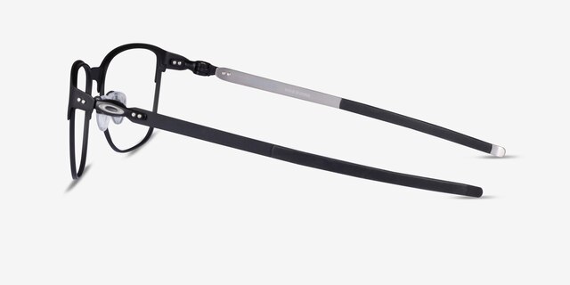Oakley Seller Black MetalEyeglass Frames from EyeBuyDirect, Side View