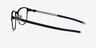 Oakley Seller Matte Black MetalEyeglass Frames from EyeBuyDirect, Side View