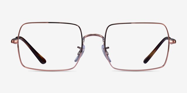 Ray-Ban RB1969V Copper MetalEyeglass Frames from EyeBuyDirect, Front View