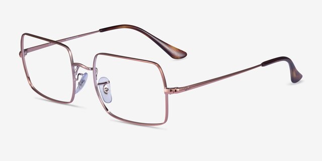 Ray-Ban RB1969V Copper MetalEyeglass Frames from EyeBuyDirect, Angle View