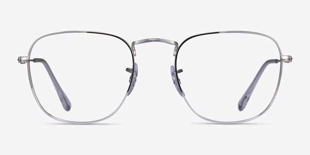 Ray-Ban RB3857V Silver MetalEyeglass Frames from EyeBuyDirect, Front View
