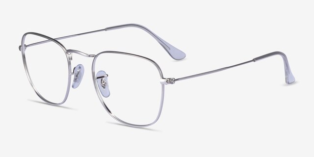 Ray-Ban RB3857V Silver MetalEyeglass Frames from EyeBuyDirect, Angle View