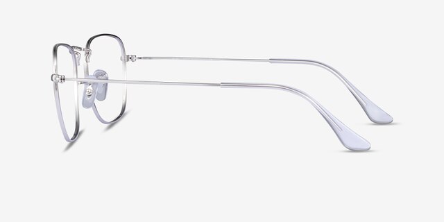 Ray-Ban RB3857V Silver MetalEyeglass Frames from EyeBuyDirect, Side View