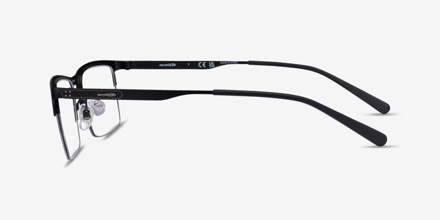 ARNETTE Tail Matte Black MétalMontures de lunettes de vue d'EyeBuyDirect, Vue de Côté