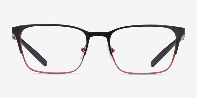 ARNETTE Fizz Matte Black MetalEyeglass Frames from EyeBuyDirect, Front View