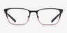 ARNETTE Fizz Matte Black MetalEyeglass Frames from EyeBuyDirect, Front View