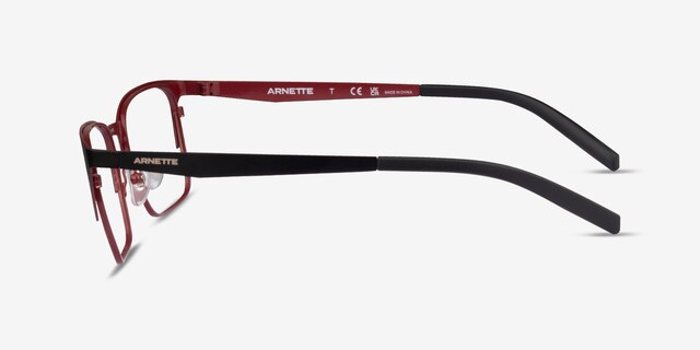 ARNETTE Fizz Matte Black MetalEyeglass Frames from EyeBuyDirect, Side View