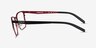 ARNETTE Fizz Matte Black MetalEyeglass Frames from EyeBuyDirect, Side View