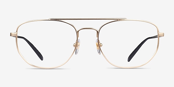 ARNETTE Layne Shiny Brushed Gold Metal Eyeglass Frames