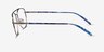 ARNETTE Layne Shiny Brushed Gunmetal MetalEyeglass Frames from EyeBuyDirect, Side View