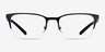 ARNETTE Makaii Black MetalEyeglass Frames from EyeBuyDirect, Front View