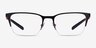 ARNETTE Makaii Matte Black MetalEyeglass Frames from EyeBuyDirect, Front View