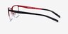 ARNETTE Makaii Matte Black MetalEyeglass Frames from EyeBuyDirect, Side View