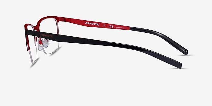 ARNETTE Makaii Matte Black Metal Eyeglass Frames from EyeBuyDirect