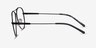 ARNETTE Wharf Matte Black MetalEyeglass Frames from EyeBuyDirect, Side View