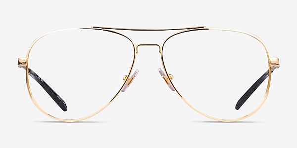 ARNETTE Wharf Gold Metal Eyeglass Frames