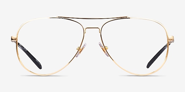 ARNETTE Wharf Gold Metal Eyeglass Frames