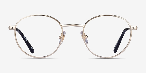 ARNETTE AN6132 The Professional Brushed Light Gold Metal Eyeglass Frames