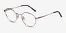 ARNETTE AN6132 The Professional Brushed Light Gold MetalEyeglass Frames from EyeBuyDirect, Angle View