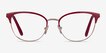Vogue Eyewear VO4088 Red Gold MetalEyeglass Frames from EyeBuyDirect, Front View