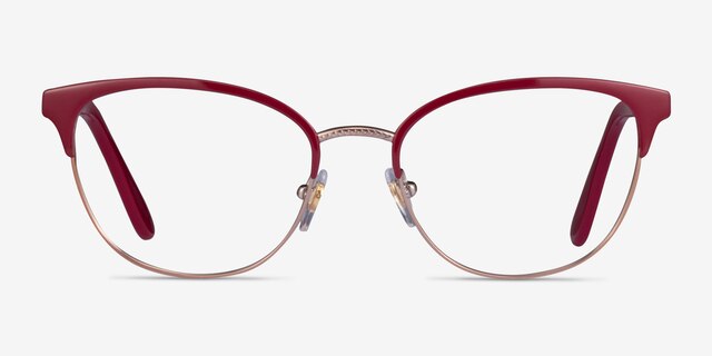 Vogue Eyewear VO4088 Red Gold MetalEyeglass Frames from EyeBuyDirect, Front View