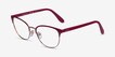 Vogue Eyewear VO4088 Red Gold MetalEyeglass Frames from EyeBuyDirect, Angle View